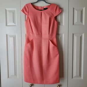 Tahari Coral Color Dress